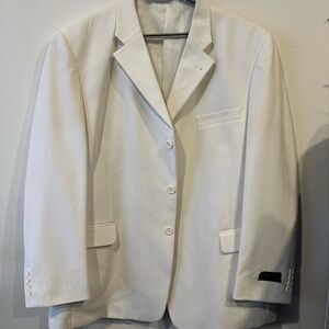 Classic White Men's Blazer
